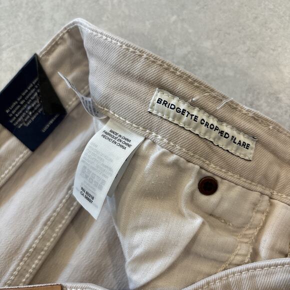 Lucky Brand Bridgette Women's Jeans Cropped Flare Leg Denim Light Pink Sz 31/26 - Picture 4 of 6